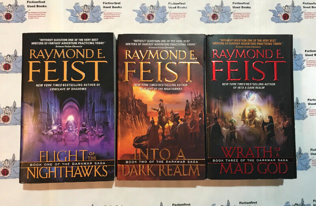 "Darkwar Trilogy" by: R.E. Feist in Fiction in Annapolis Valley
