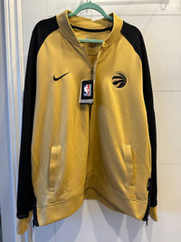 XL Men’s Nike Gold Toronto Raptors Full-Zip Jacket