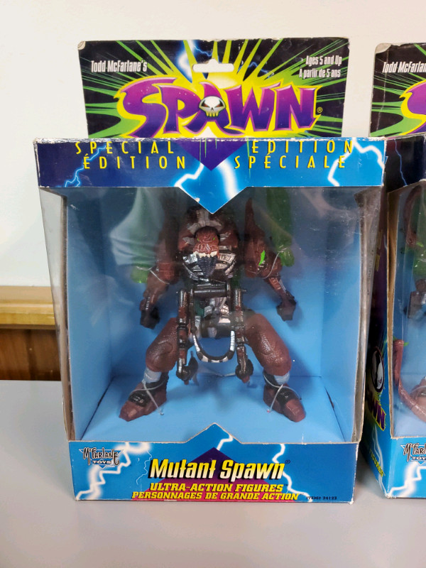 Special Edition Mutant Spawn McFarlane Toys New check pictures  in Comics & Graphic Novels in St. Catharines - Image 3