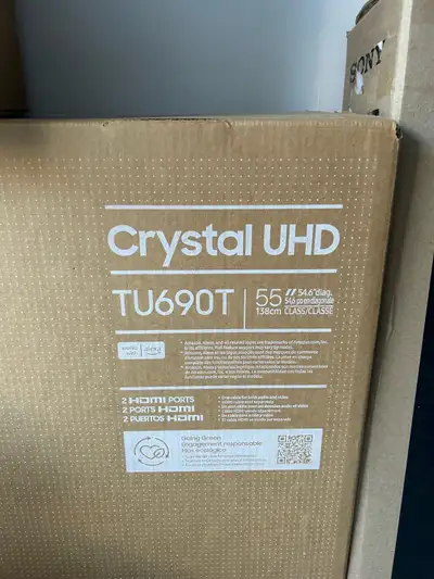 Samsung TV TU690T 55 inch, View more