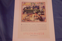 1930 Studebaker Four Door Sedan Original Ad
