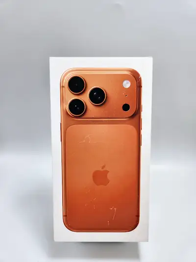 iPhone 17Pro 256gb 100% Bh Orange OpenBox, View more