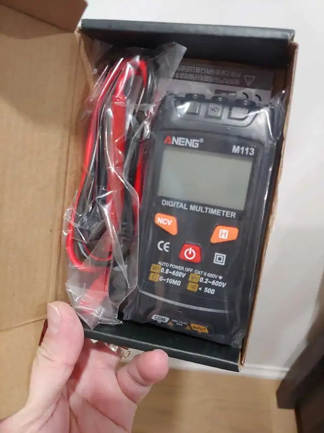 Multimeter, Fully Automatic, NEW, it knows you436100344400455680