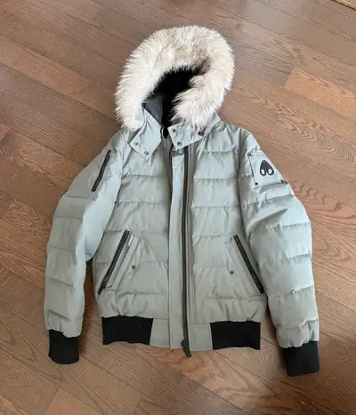 WOMENS M moose knuckle onyx jacket, View more