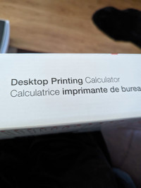 Printer calculator brand new 