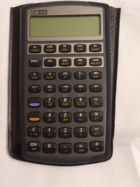 Hewlett Packard HP 10BII - Financial Calculator w/ Soft Case