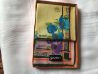 Guasch vintage hanky’s - 2 in box new/old stock