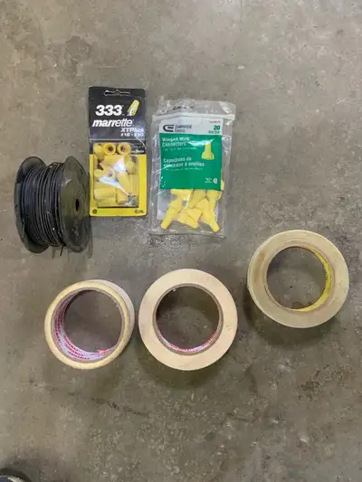This bundle features a selection of electrical supplies including Marrette XTPlus connectors, Commer...