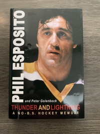 Phil Esposito Boston Bruin Hardcover Book