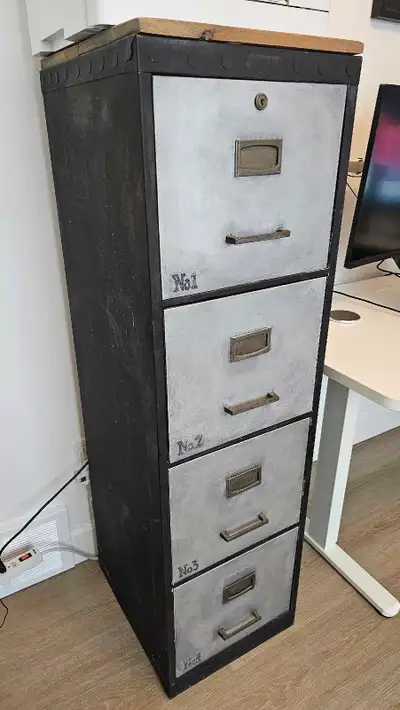 VINTAGE FILE FILING CABINET, View more