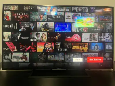 Sony smart TV (used), View more