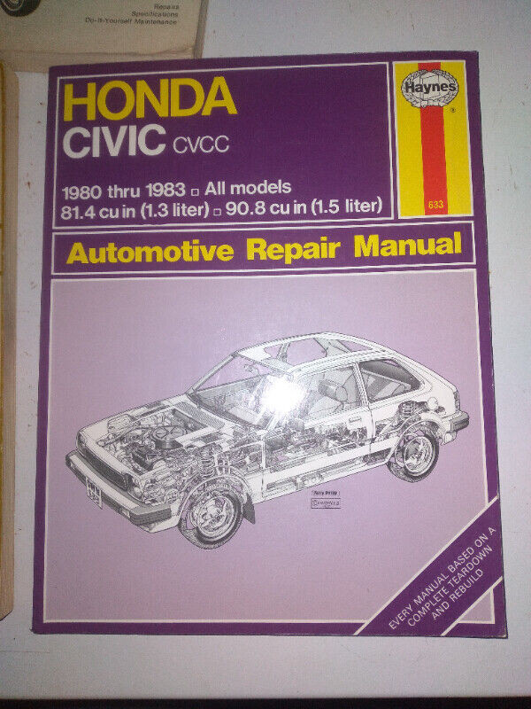 Haynes & Chiltons Honda Civic Repair Manuals in Arts & Collectibles in St. Catharines - Image 2