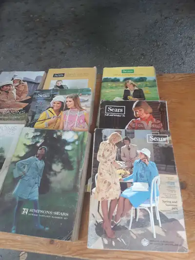 8 Eaton and Simpson Sears catelogs, View more