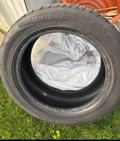 Have a set of 4, 205/55/16 Bridgestone Turanza All Season Tires with like new tread. Very low kms. $...