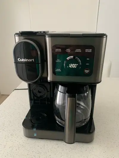 Cuisinart Dual Brew Coffee Maker 12-Cup & Single Serve, View more
