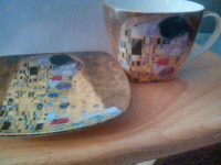 Austrian porcelain cup & saucer