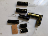 Panasonic FM series low ESR capacitors 820 and 1000 microF