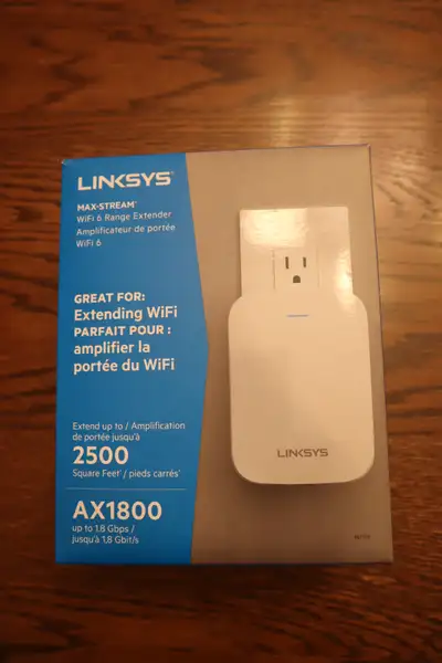 Linksys WiFi 6 Range Extender, View more