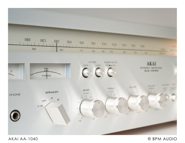 AKAI-AA-1040 Stereo Receiver- MINT. in General Electronics in Ottawa - Image 2