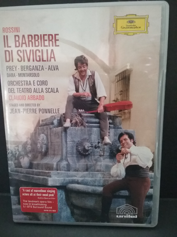 DVD - Rossini Il Barbiere Di Siviglia in CDs, DVDs & Blu-ray in Oshawa / Durham Region