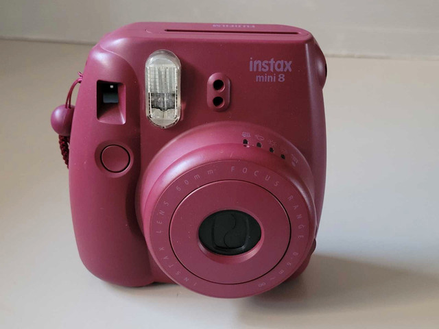 Fujifilm Instax Mini 8 Instant Camera  - Burgundy  in Cameras & Camcorders in Oshawa / Durham Region