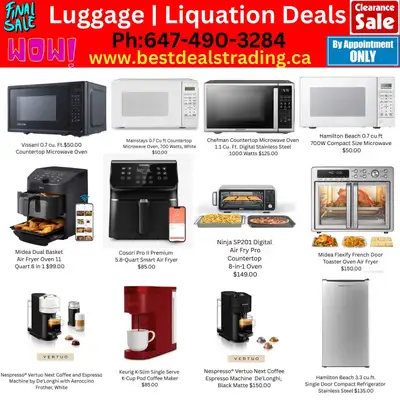 Great Savings on Brand New Appliances, View more