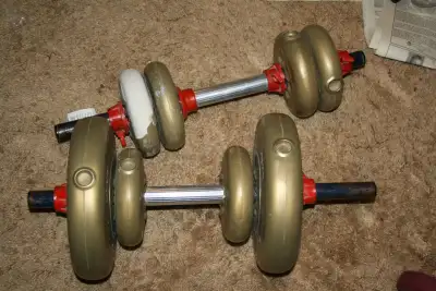 Barbell and weight set, View more