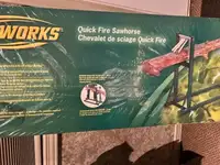 Yardworks Quick Fire Sawhorse