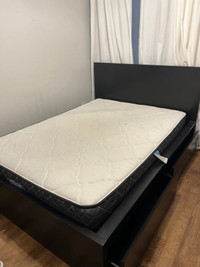 Ikea Double Bed for Sale with Mattress Included 