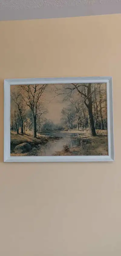 Robert Wood '56 Vintage Reproduction of October Morn 24"x 18", View more