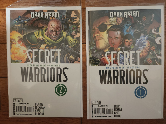 Marvel Comics Secret warriors dark reign 1, 2 in Comics & Graphic Novels in Oshawa / Durham Region