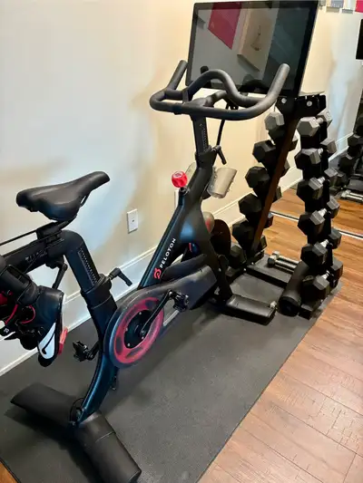 Selling our Peloton for $450 or best offer. It’s in excellent condition and was one of the earlier v...