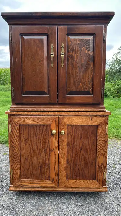 Vintage Rustic Solid Wood Storage Cabinets (CAN DELIVER), View more