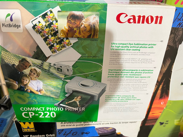 Canon Compact  Photo Printer in Cameras & Camcorders in Ottawa - Image 2