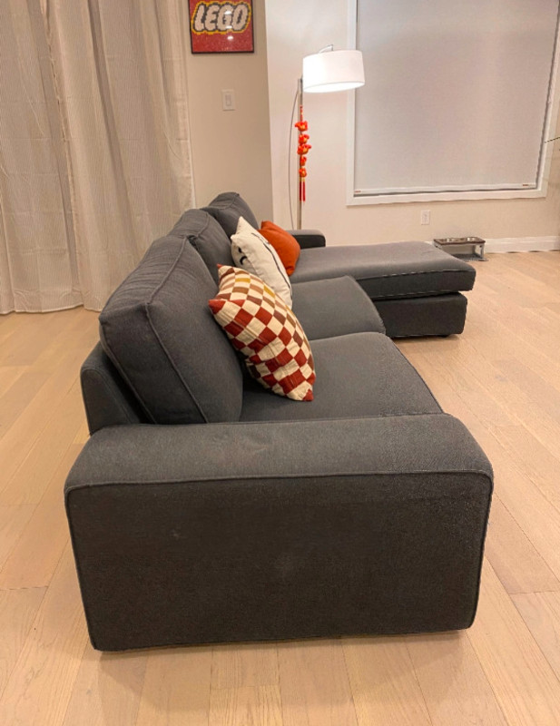 IKEA KIVIK SECTIONAL COUCH WITH CHAISE Couches & Futons Ottawa Kijiji