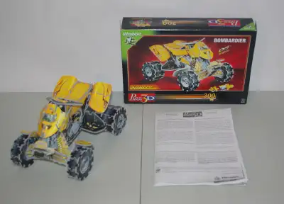 Issued in 2001 just after Irwin Toys took over Wrebbit this kit of the Bombardier DS650 All Terrain...