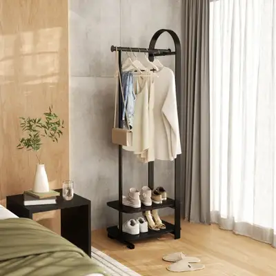 Umbra Bellwood Coat Rack (Black) - New, Unassembled, View more