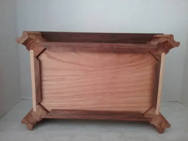 Hand Made Solid Wood Box With Hinged Lid (made in Whitby) in Storage & Organization in Oshawa / Durham Region - Image 8