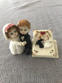 Bride & groom figurine - SABRE -  mariés