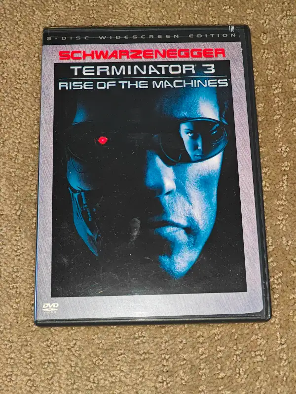 Terminator 3 Rise of the Machines - 2 DVD Movie - Schwarzenegger630130929621771211