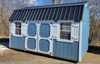 10 x 16 double lofted barn for sale