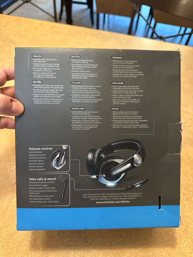 Sennheiser wired headphones-New! in Headphones in St. Catharines - Image 3