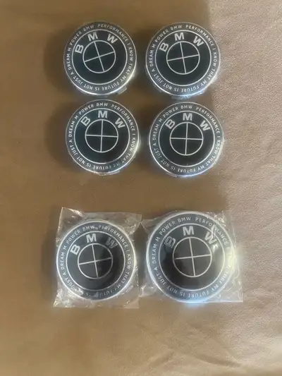 Wheel cap 5$ Hood emblem 10$ Trunk emblem 10$ Door light 7.5 $ Fit most bmw
