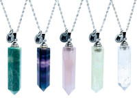 Crystal Perfume~essential oil ~ urn necklace  