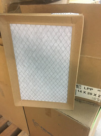 Furnace filters:  14x20x2"  and  14x25x2"  can ship