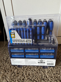 New Power Fist screwdriver set; 118 pieces; carbon steel shank;