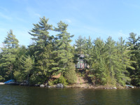 Quiet, secluded cottage for rent on Blackstone Lake