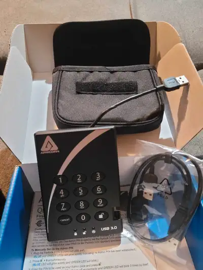 Sporting an easy-to-use keypad design and software-free setup, the Aegis Padlock 3.0 enables you to...