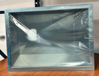 Single Under mount stainless steel sink (Brand new with Box)