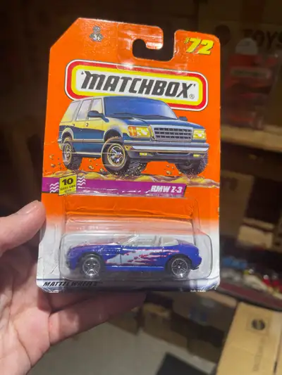 Mint card, may consider trades. 1997 release BMW Blue.